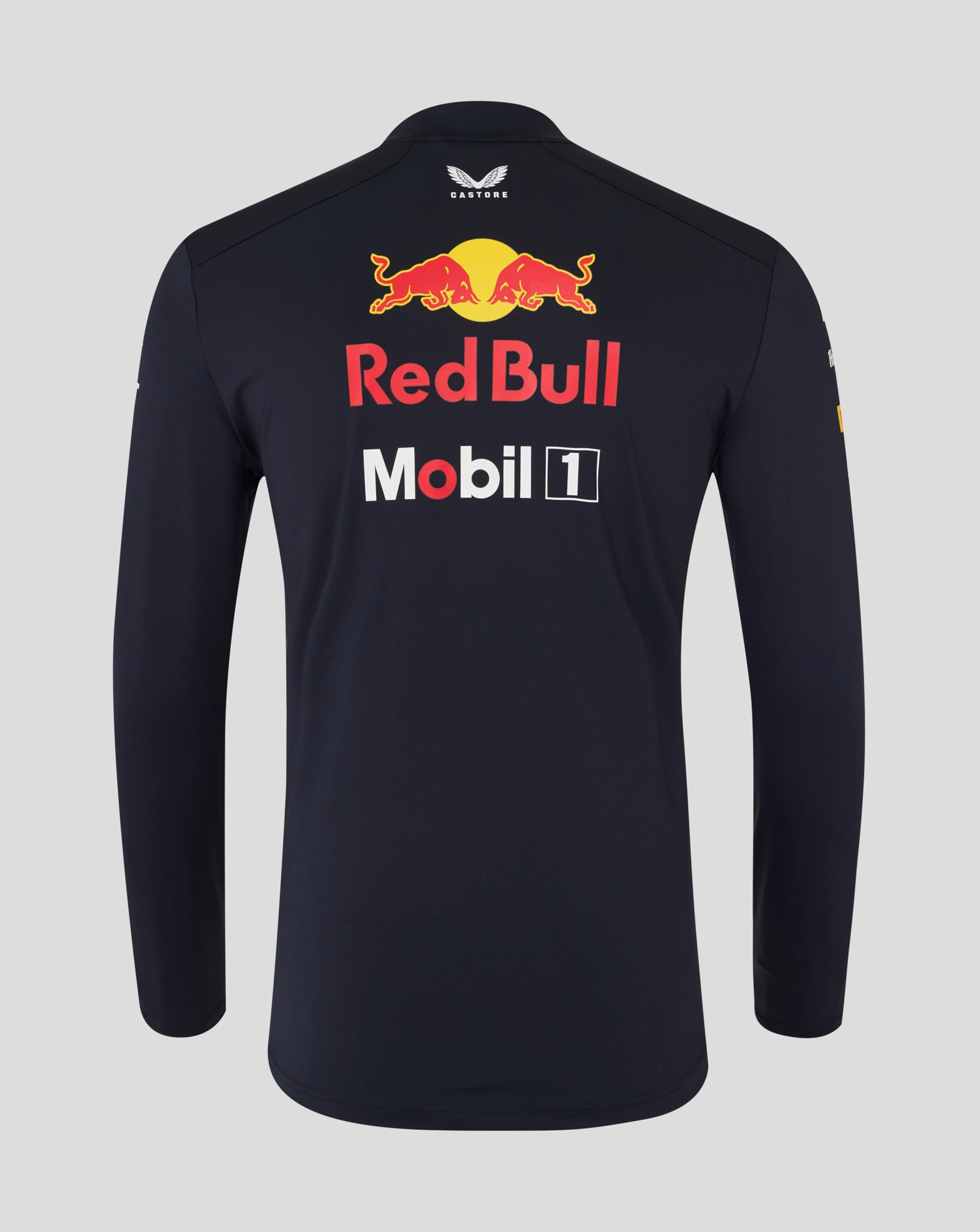 Castore Red Bull Racing F1 Team Official Quarter Zip Midlayer Camiseta Hombre (Pack de 1)