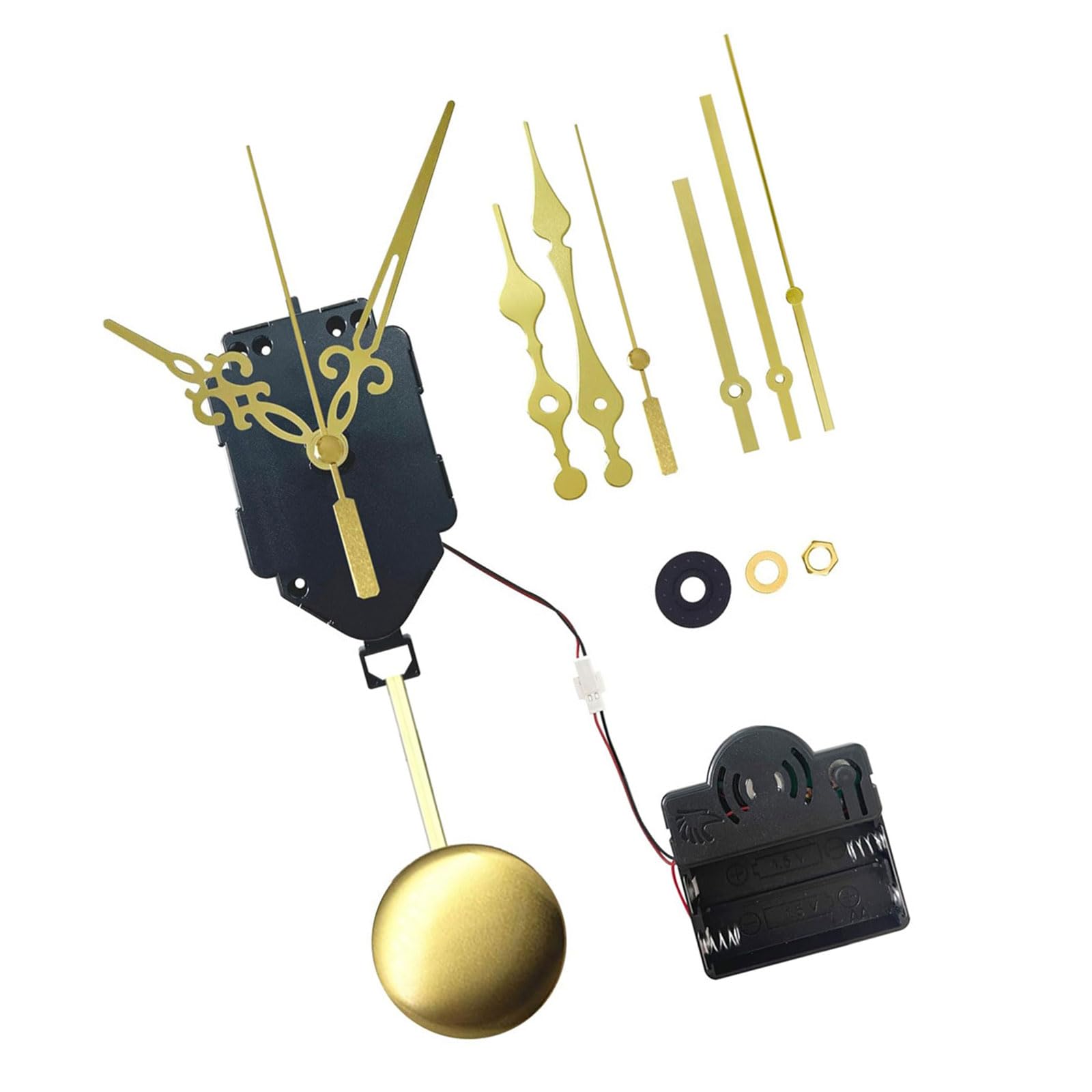 Ddujbtp Completes Quartzs Clock Mechanism With Pendulums Chimes Function And Multiple Hands For Craft Clocks Quartzs Clock Movement