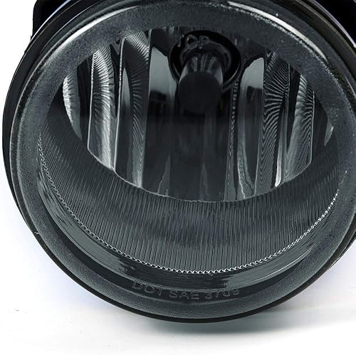 Miniatura 9 de VRracing Conjunto de luces antiniebla para parachoques, luces antiniebla de conducción, color humo, 2 unidades, compatibles con Dodge Charger