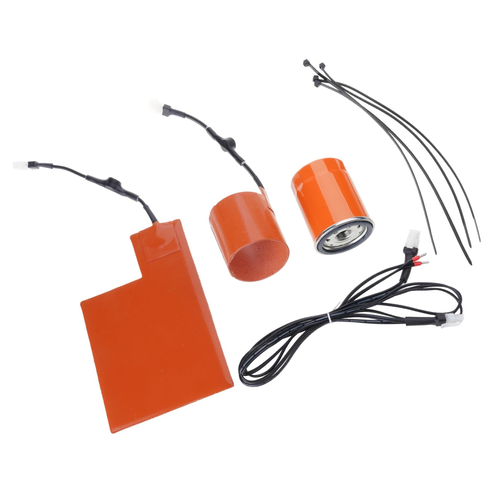 Buxuaaaa Efficiency Battery and Oil Heater Set Suitable for 9KW to 22KW Air Cooled Generators Ensuring Cold Starts Portable Generator Winter Set
