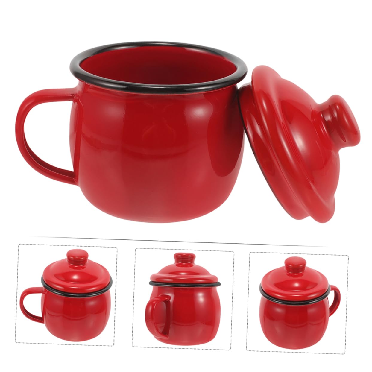 Ciieeo 2-teiliges Kürbis-tassen-set Retro-kaffee-/teetasse Mikrowellengeeignet Hart Und Glatt Für Das Home Office