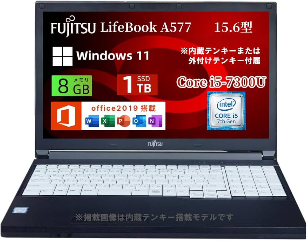 Amazon.co.jp: Fujitsu Laptop LifeBook A577 15.6 Type/7th Amazon.co.jp: Fujitsu Laptop LifeBook A577 15.6 Type/7th