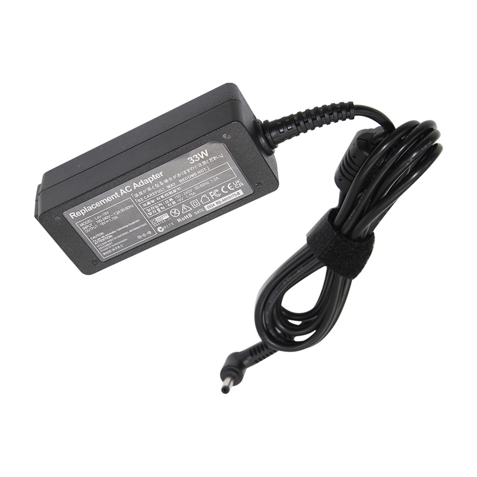 Adattatore Di Alimentazione For Caricabatterie CA Da 19 V 1,75 A 33 W 4,0 * 1,35 Mm, Compatibile For Notebook Asus, X200M S200E X201E X202E X200CA K200MA F200CA E203NA(With AU plug)