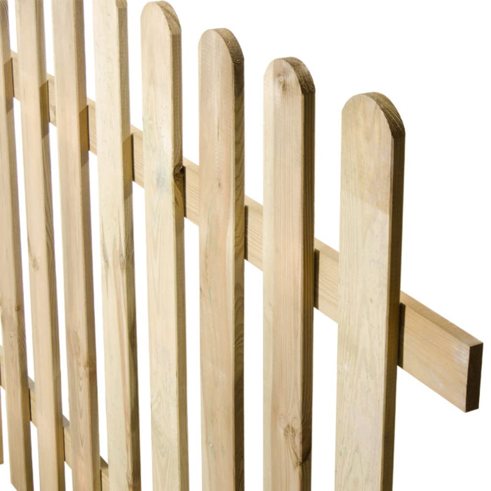 VERDELOOK Maremma, Staccionata autoclavata 180x90 cm, per Recinzione Giardino
