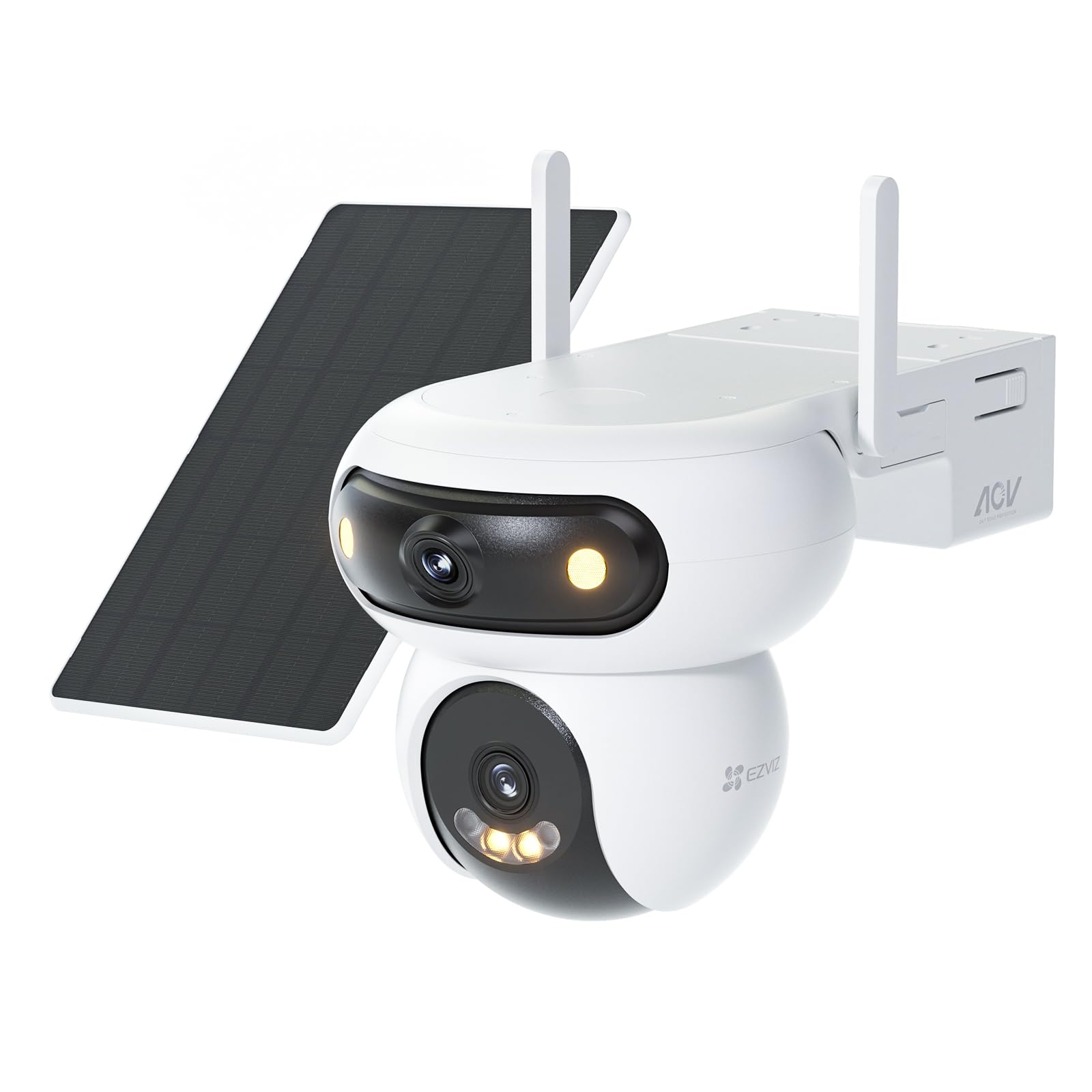 EZVIZ CB90+8W Solar Panel 4MP+4MP 360 Wireless Wifi Surveillance