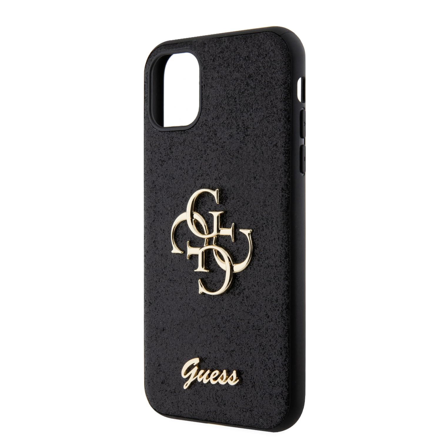 Guess Custodia Ibrida Per Samsung Galaxy S23 5G Con Logo In Metallo Grande 4G - 7