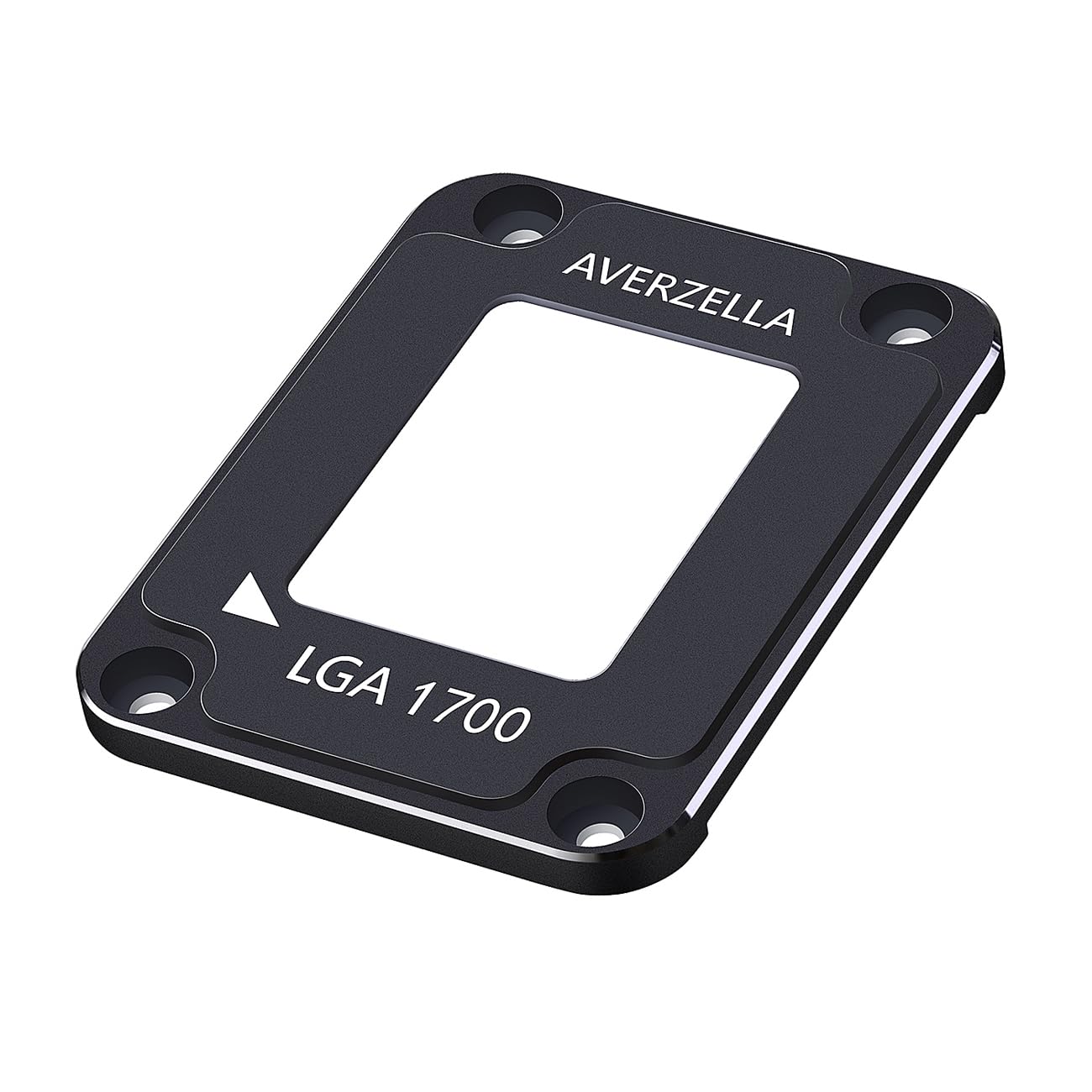 CPU Contact Frame for LGA 1700 Retrofit Kit, 1700-BCF Stand Intel 12th/13th Generation Anti-Bending Buckle, Aluminum CPU Fixed Fastener, Standard for Coolers (Black)