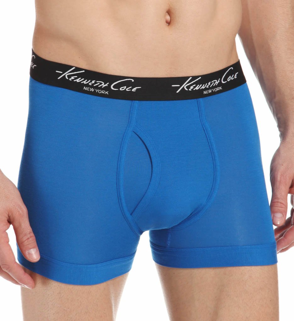 Kenneth Cole New York Men's Silky Soft Knit Trunk