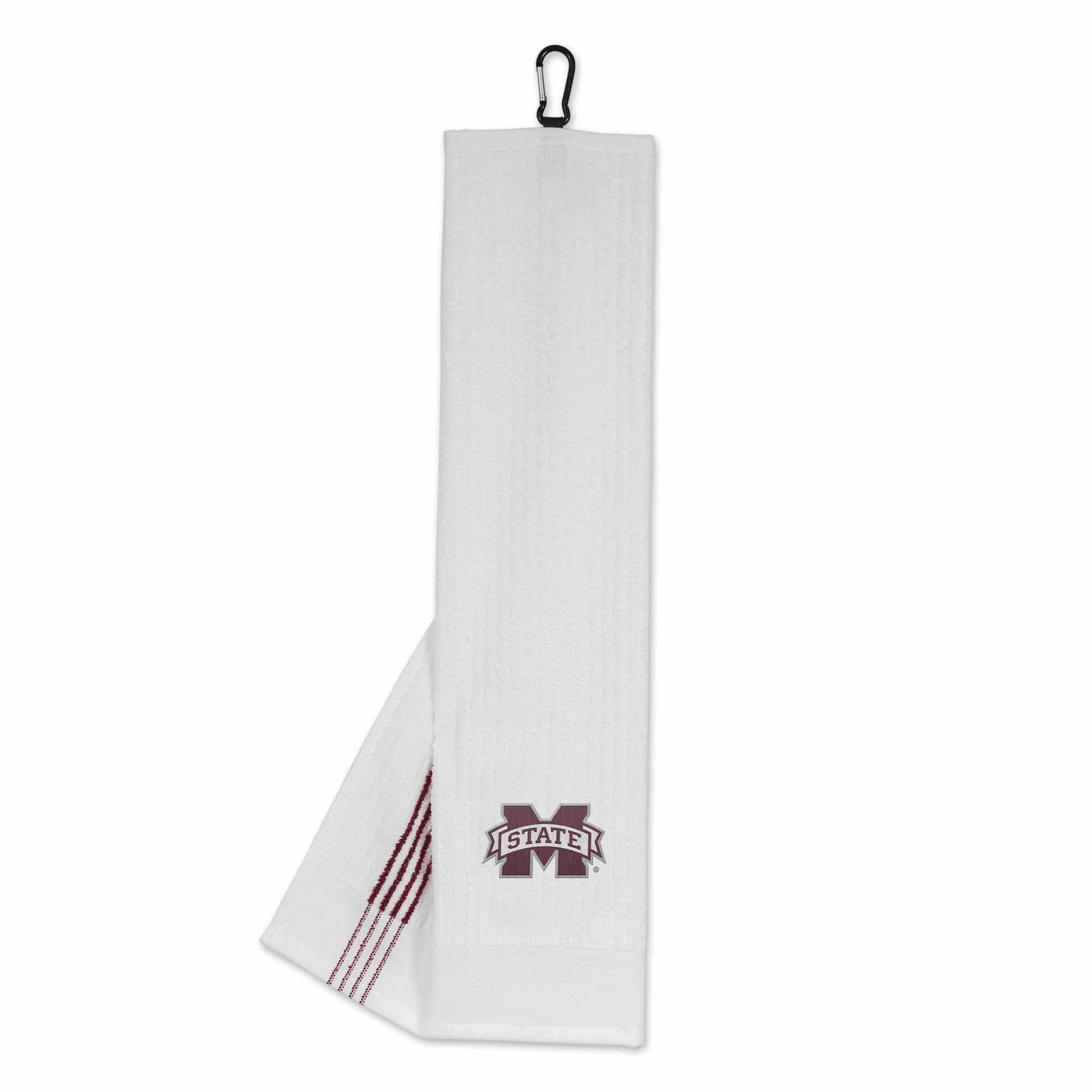 Team Effort Palm Beach Golf Embroidered Towel NCAA Mississippi State Bulldogs