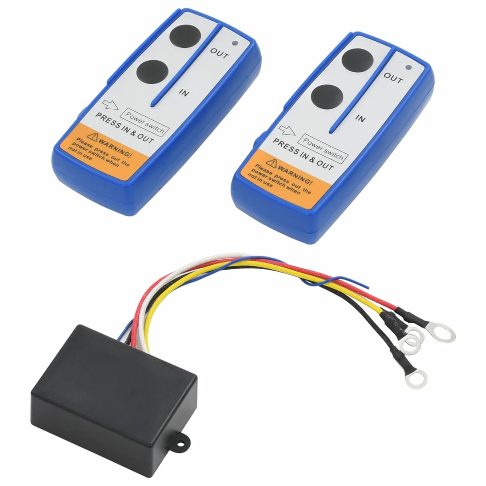 Homgoday Telecomando senza fili per verricello 2 pz con ricevitore argani Business & Industrial