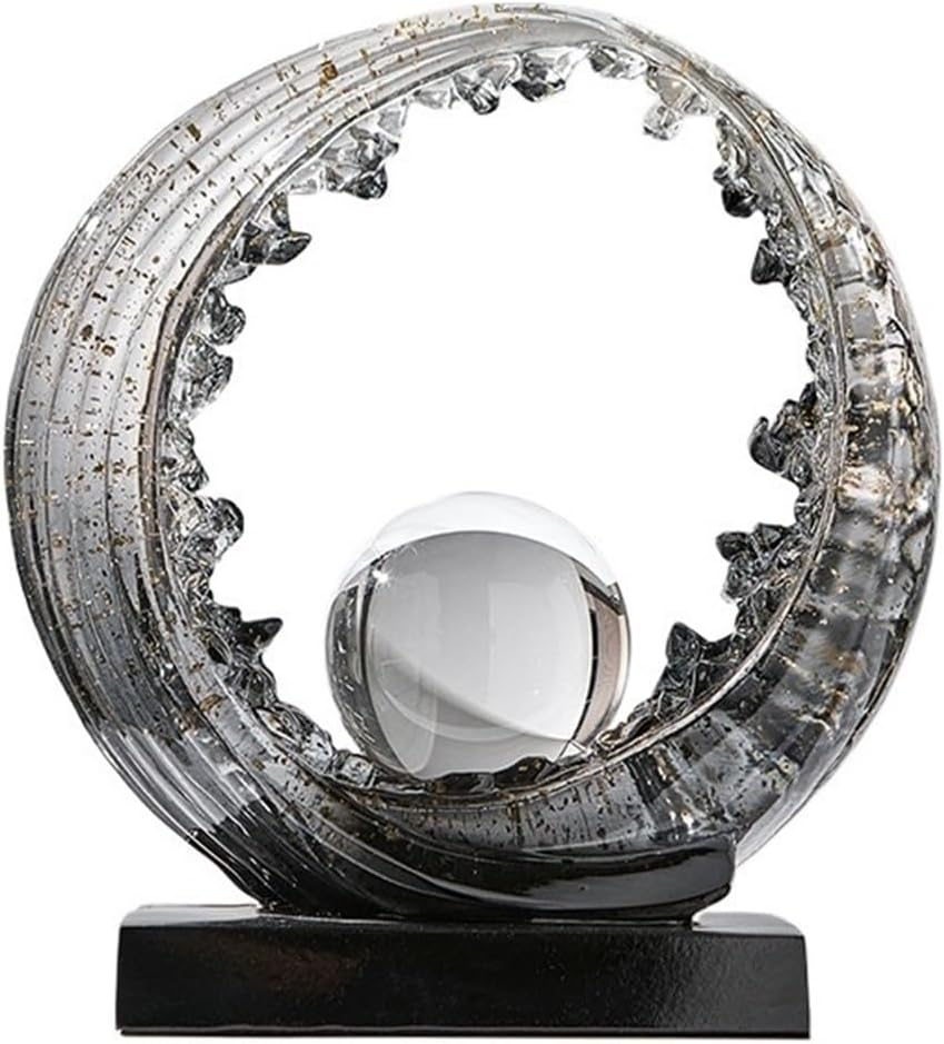 Desktop Ornaments Stylish Art Ornaments Luxury Office and Entryway Display Cabinets Home Decor