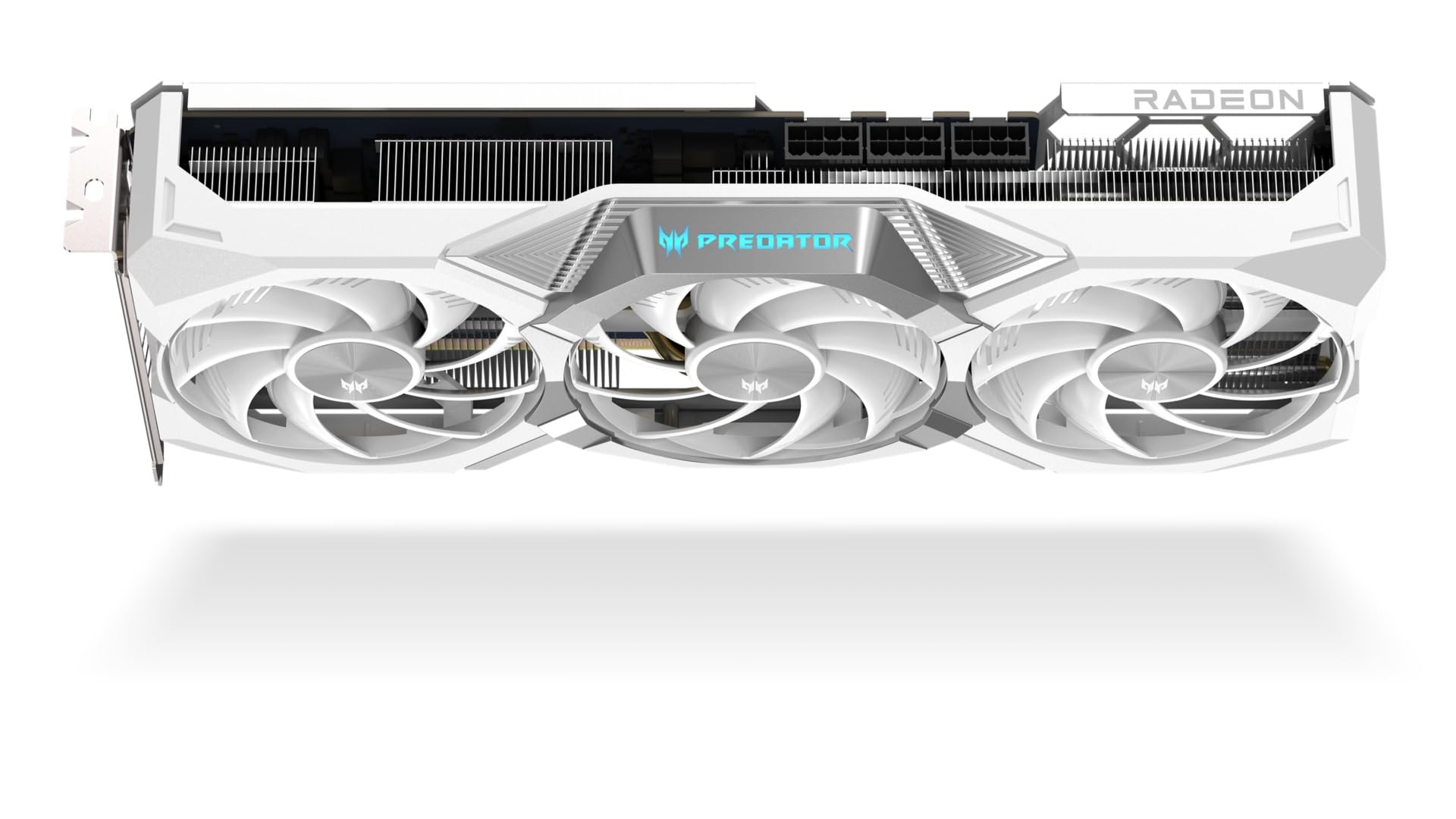 Acer Predator BiFrost Radeon RX 9070 OC - AMD Grafikkarte (16 GDDR6, 256 Bit, PCIe 5.0 x16, 1x HDMI 2.1a 3X DP 2.1) 3X FrostBlade 4.0, 2x8 pin, Slot Space: 2.6