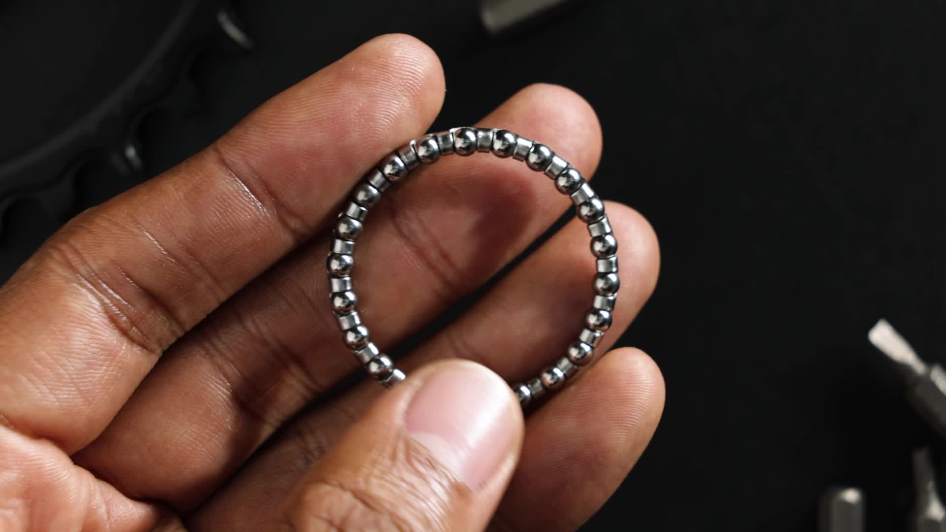 Kugelring 1-1/8" Für Steuersatz 10er Pack - Fahrrad Ersatzteil 5/32" X 22A