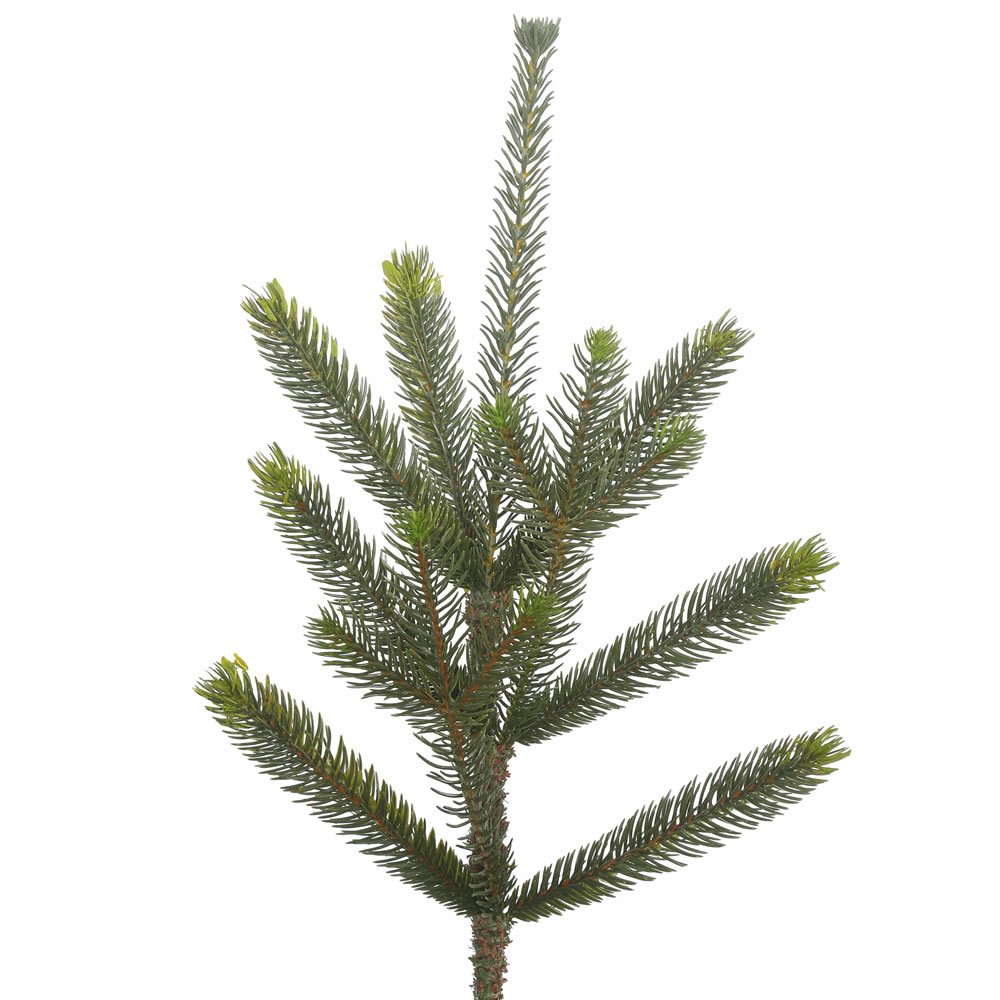 Vickerman 5' Bed Rock Pine Artificial Christmas Tree, Unlit - Faux Christmas Tree - Seasonal Indoor Home Decor - Low Maintenance - Easy to Care for - No Mess
