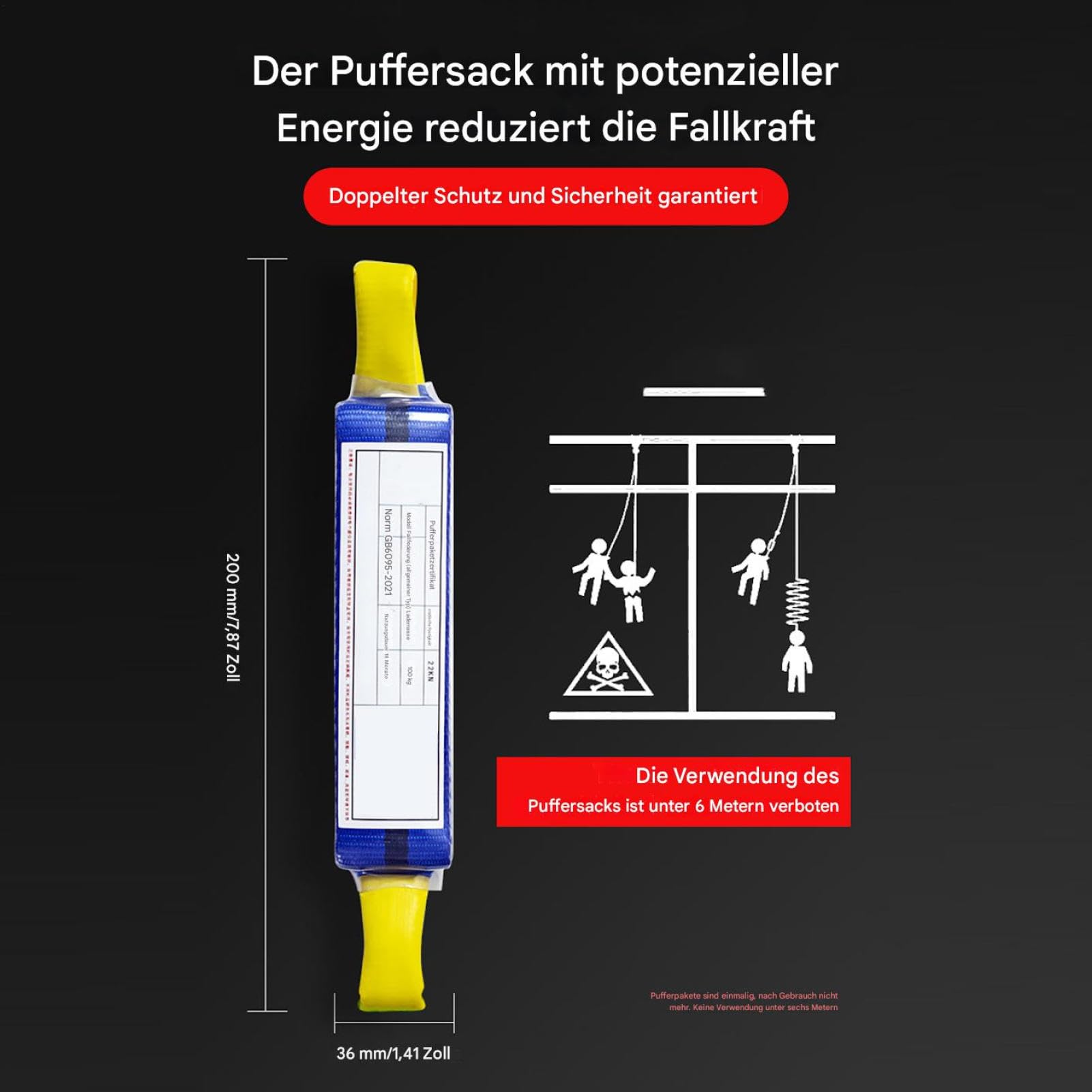 Harnais de Sécurité Kit de Harnais Antichute pour l'Arborisme