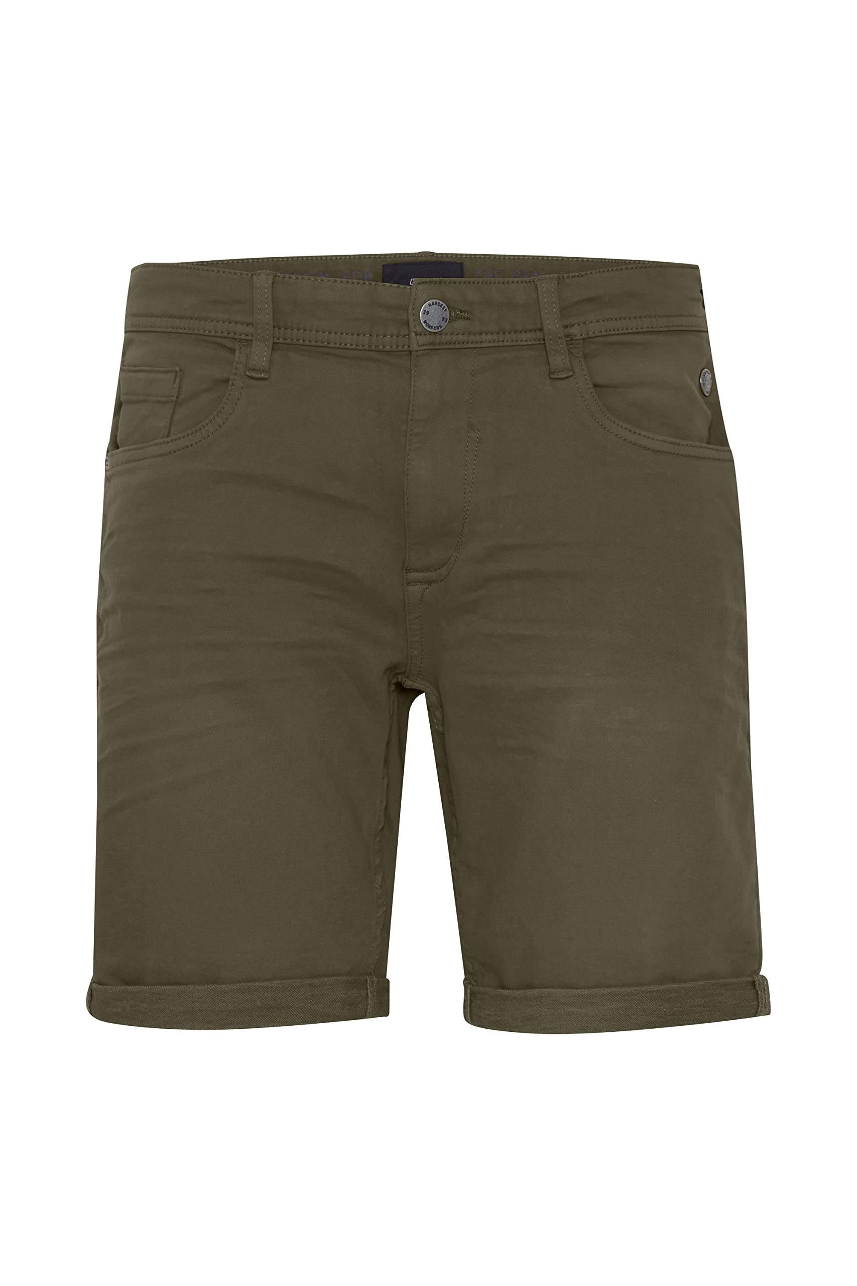 Blend 20715426 Herren Jeans Shorts Kurze Jogg Denim Shorts mit Stretch 5-Pocket Twister Fit Slim/Regular Fit