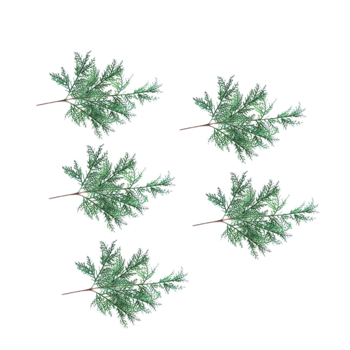 IMIKEYA 15 STK Simulation Tannenzweig kunstpflanze kunstplflanze raumdeko -Fensteraufkleber Polsterbesatz Girlande Anlage künstliche Pflanzen grüne Sträucher Künstliche Blumensträuße