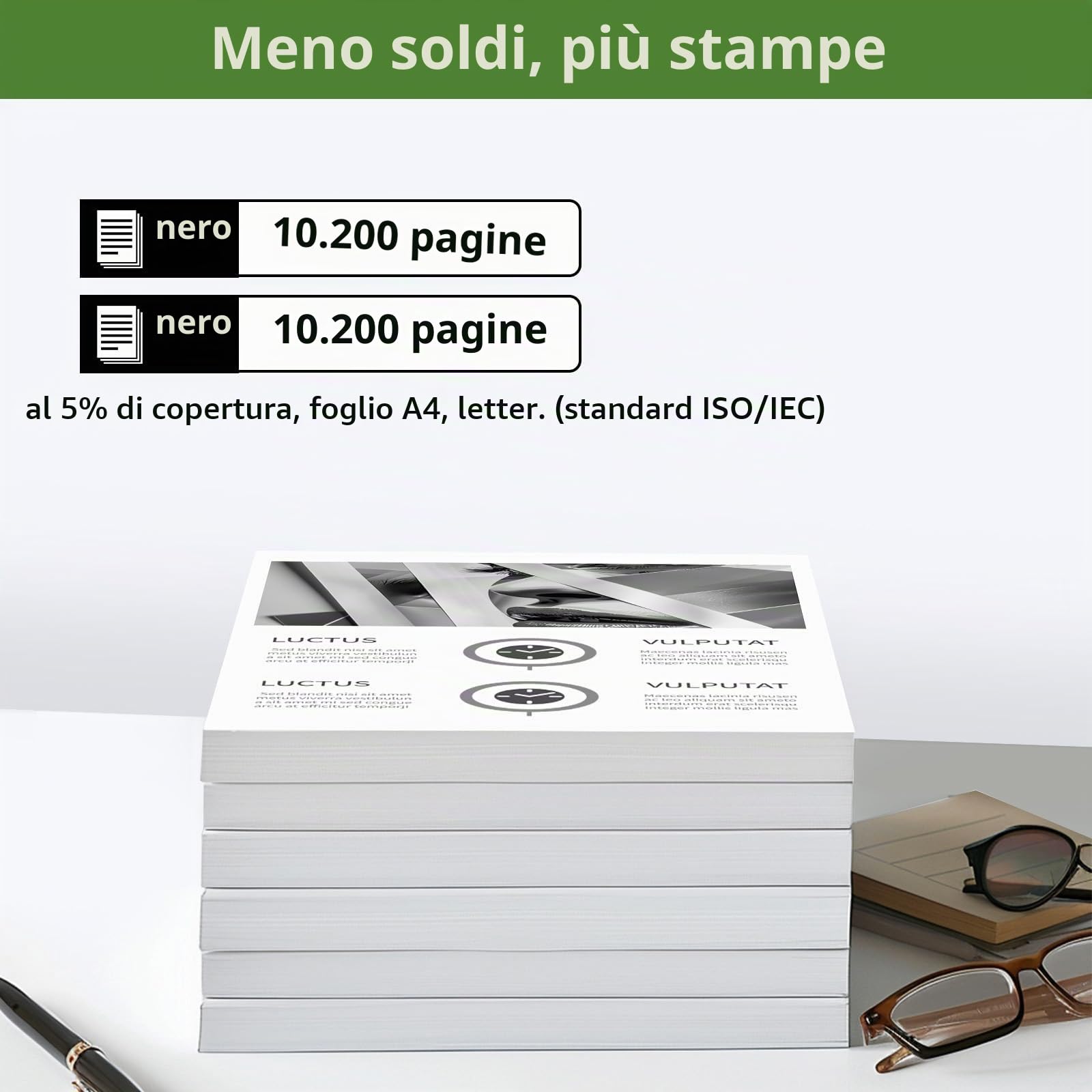 GREENPRINT 070H CRG-070H CRG070H ( 070 CRG-070 CRG070) Cartuccia Toner Compatibile 2 Nero Alta Capacità 10200 Pagine per Canon i-SENSYS MF465dw MF463dw MF461dw LBP246dw LBP243dw Stampanti
