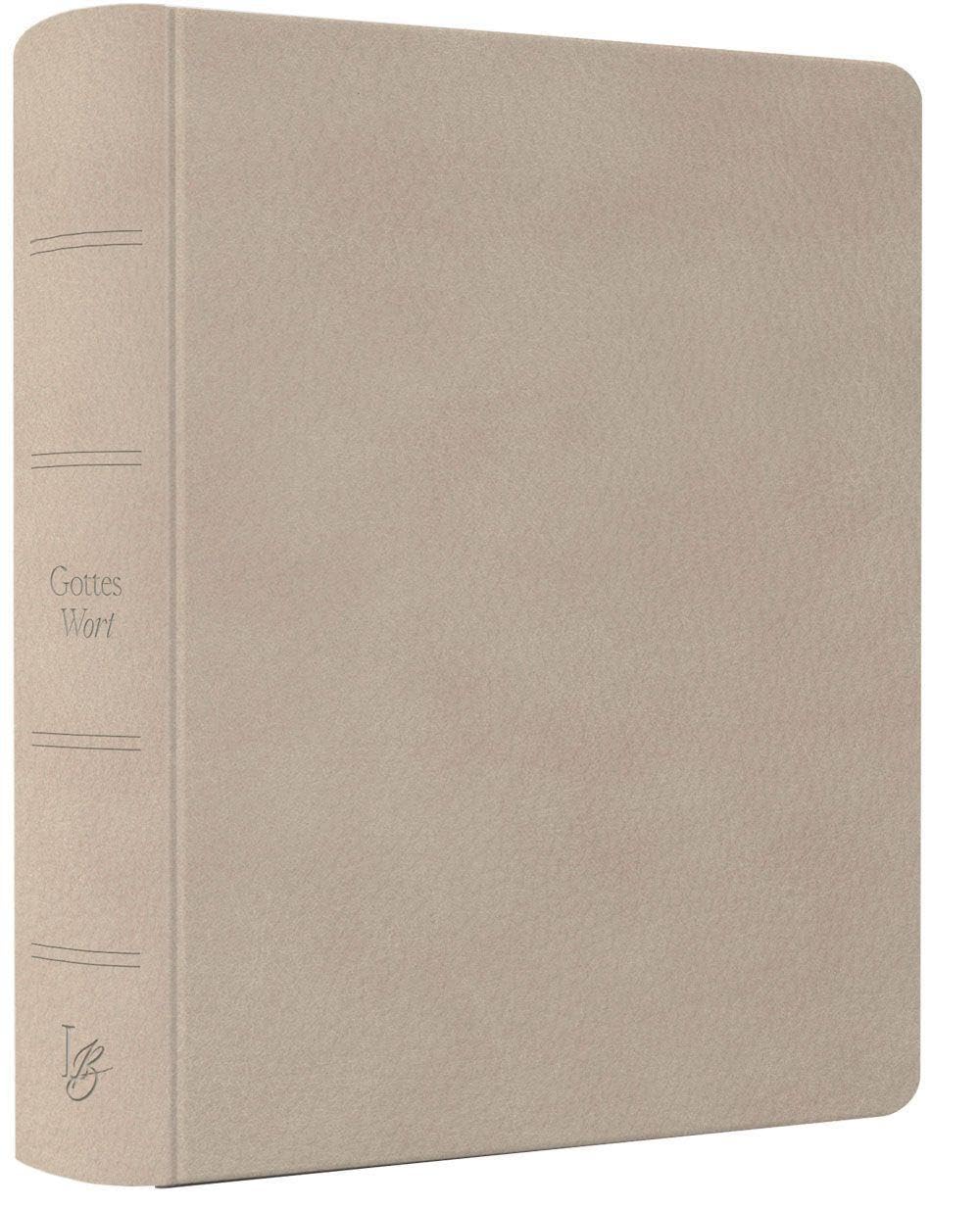 NeÜ bibel.heute LIEBEZURBIBEL: Kunstleder beige