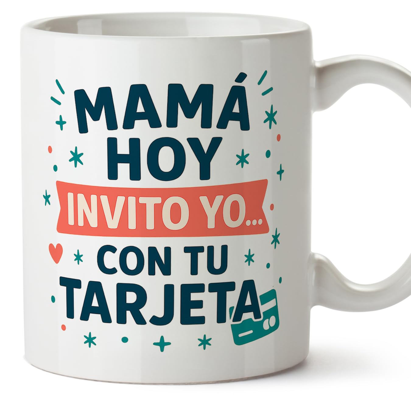 MUGFFINS taza mamá y papá graciosa con frase Gracias por limpiarme en Español | regalo madre y padre divertido | regalo cumpleaños madre y padre | 330 Ml 11 oz | Papá y mamá v1.2MA — view 13