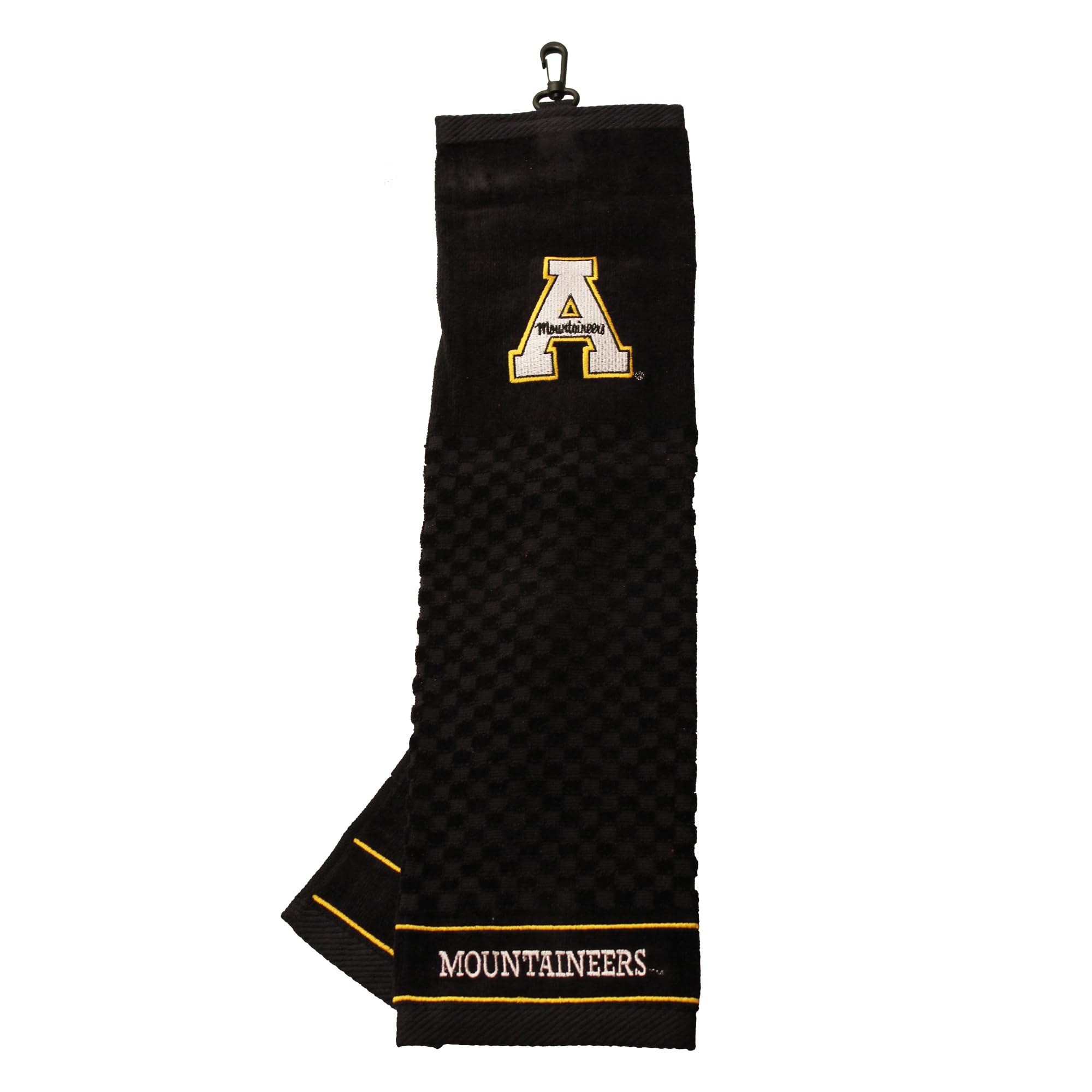TEAM GOLF NCAA Utah Utes Embroidered Golf Towel, Checkered Scrubber Design, Embroidered Logo