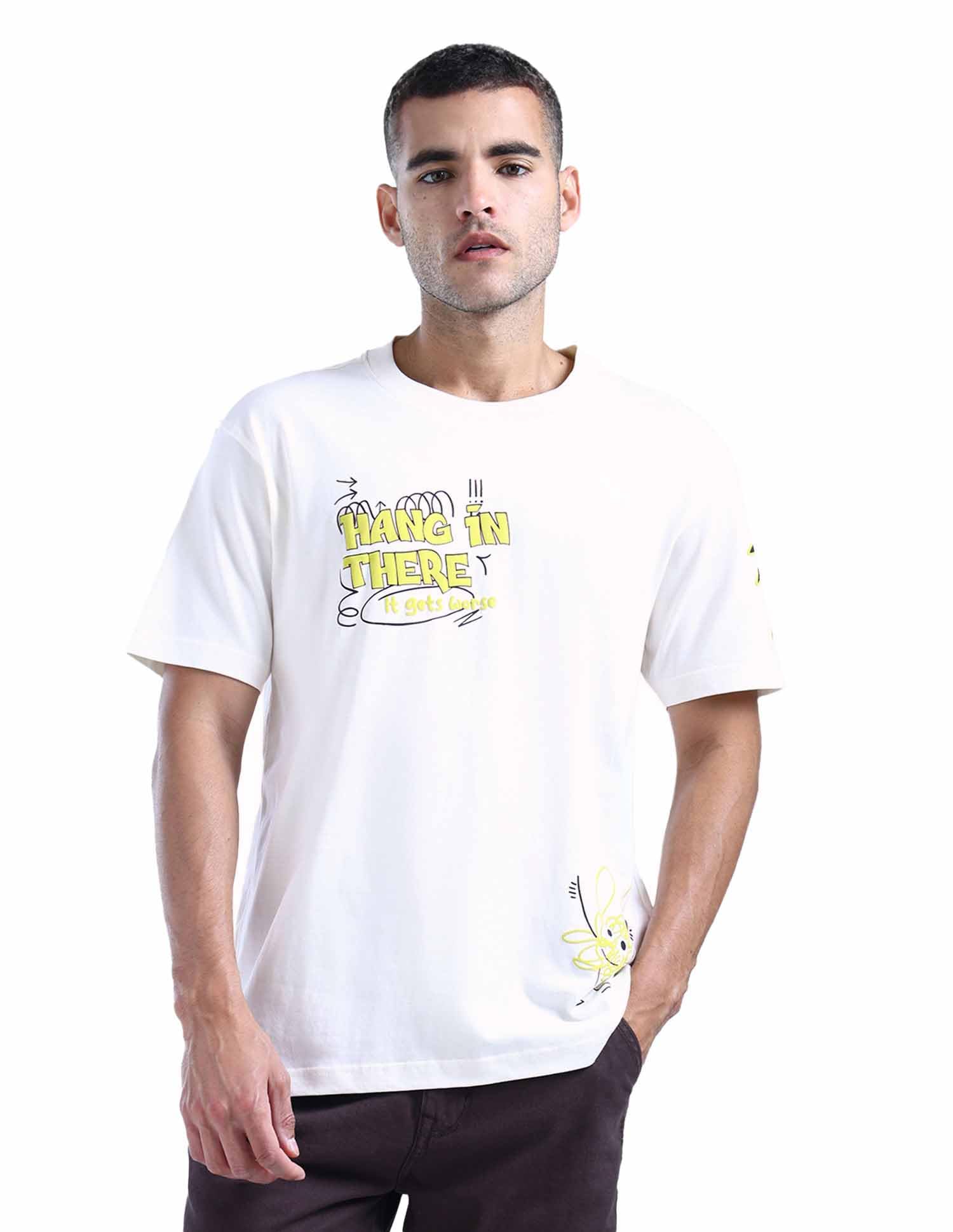 flying machine Men's Relaxed Fit T-Shirt | Printed | Tshirt for Man-picture-42