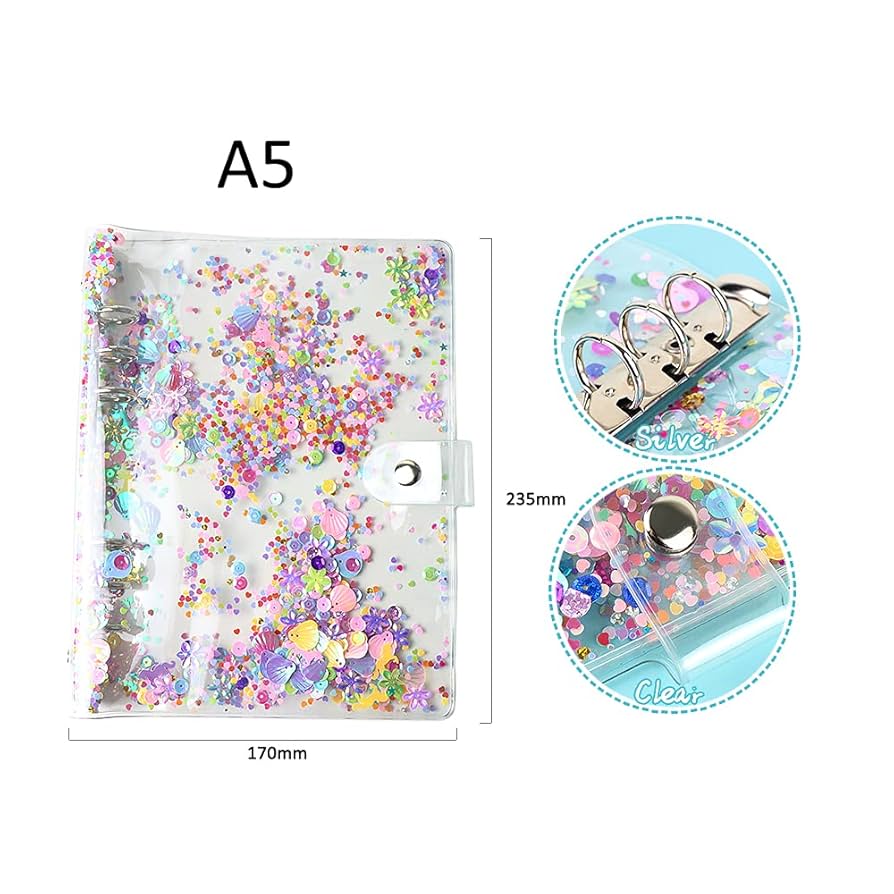 Amazon | A5 スタンダード 6 リング バインダー カバー
