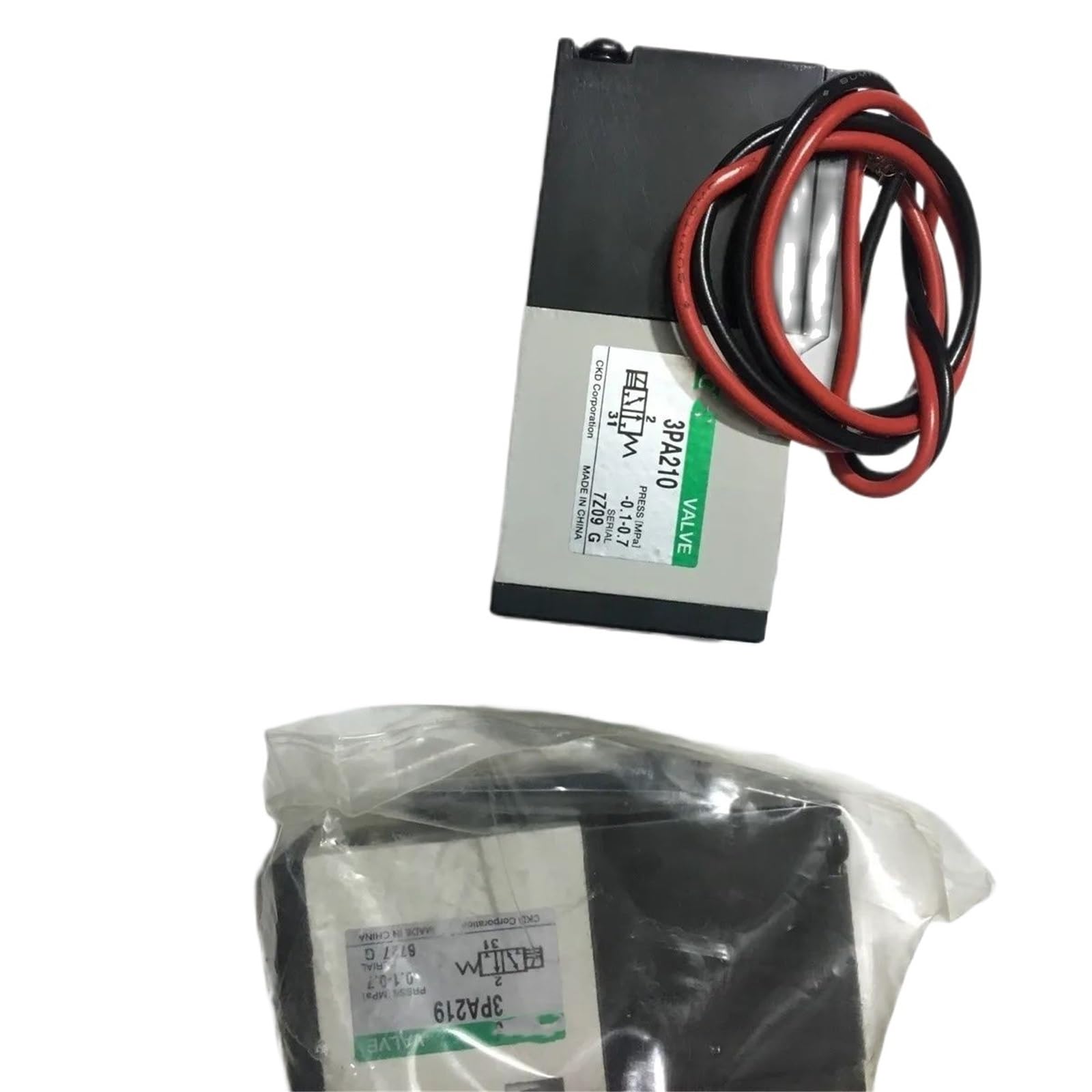 Électrovanne 3PA210-B AC220V à commutation rapide et haute étanchéité