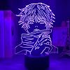 LED Night Light Anime Satoru Gojo Lamp Jujutsu Kaisen LED Night Lamp for Kids Birthday Gift Jujutsu Kaisen Satoru Gojo 3D Lamp