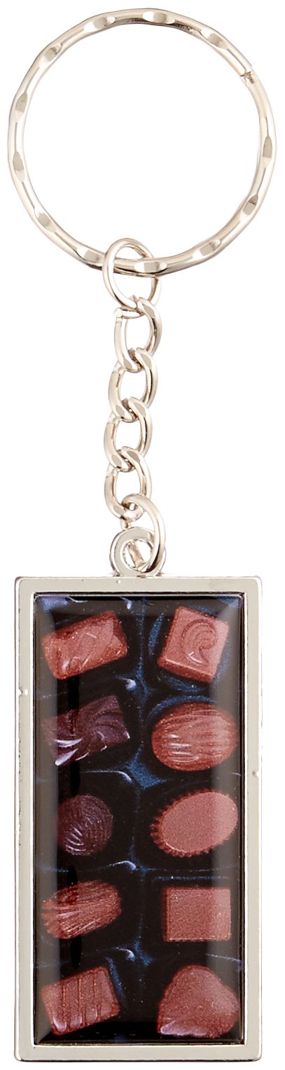 Graphics and More Box of Chocolates Keychain Key Chain Ring