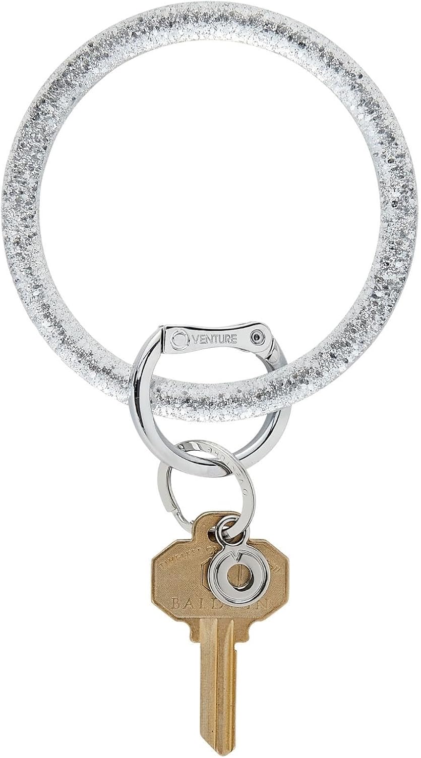 Oventure Big O® Key Ring Bracelet Keychain – Resin & Leather Collection