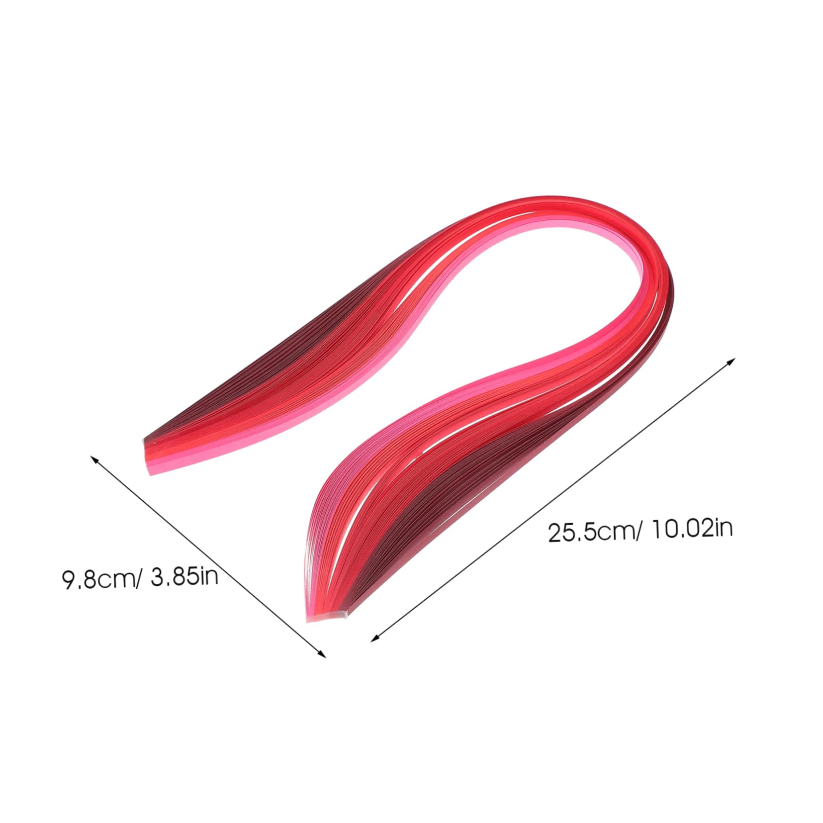 VILLCASE 8 Pack Quilling Strips DIY Paper Quilling Kit Colorful Paper Quilling Crafts Supplies