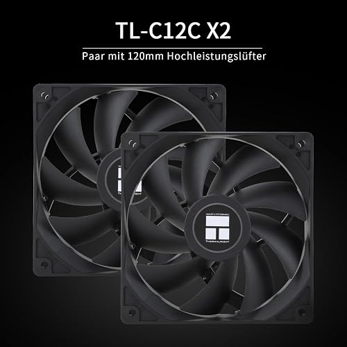 Thermalright Peerless Assassin 120 SE Refroidisseur d'air pour processeur, 6 caloducs, deux ventilateurs TL-C12C PWM, refroidissement CPU de 155 mm, forAM4/AM5 et Intel LGA 1851/1700/1150/1151/1200 - 5