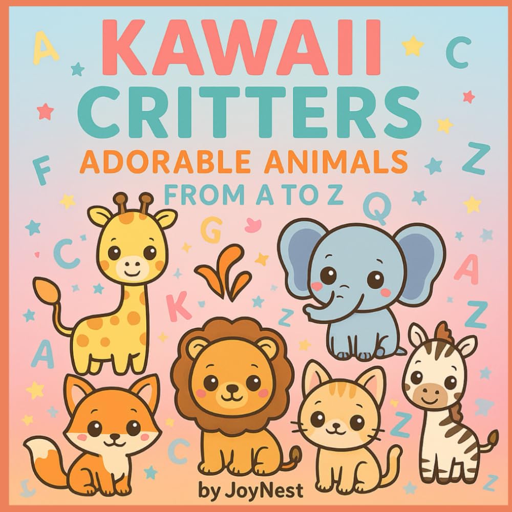 Kawaii Critters: Adorable Animals From A to Z: The Kawaii Children's Collection