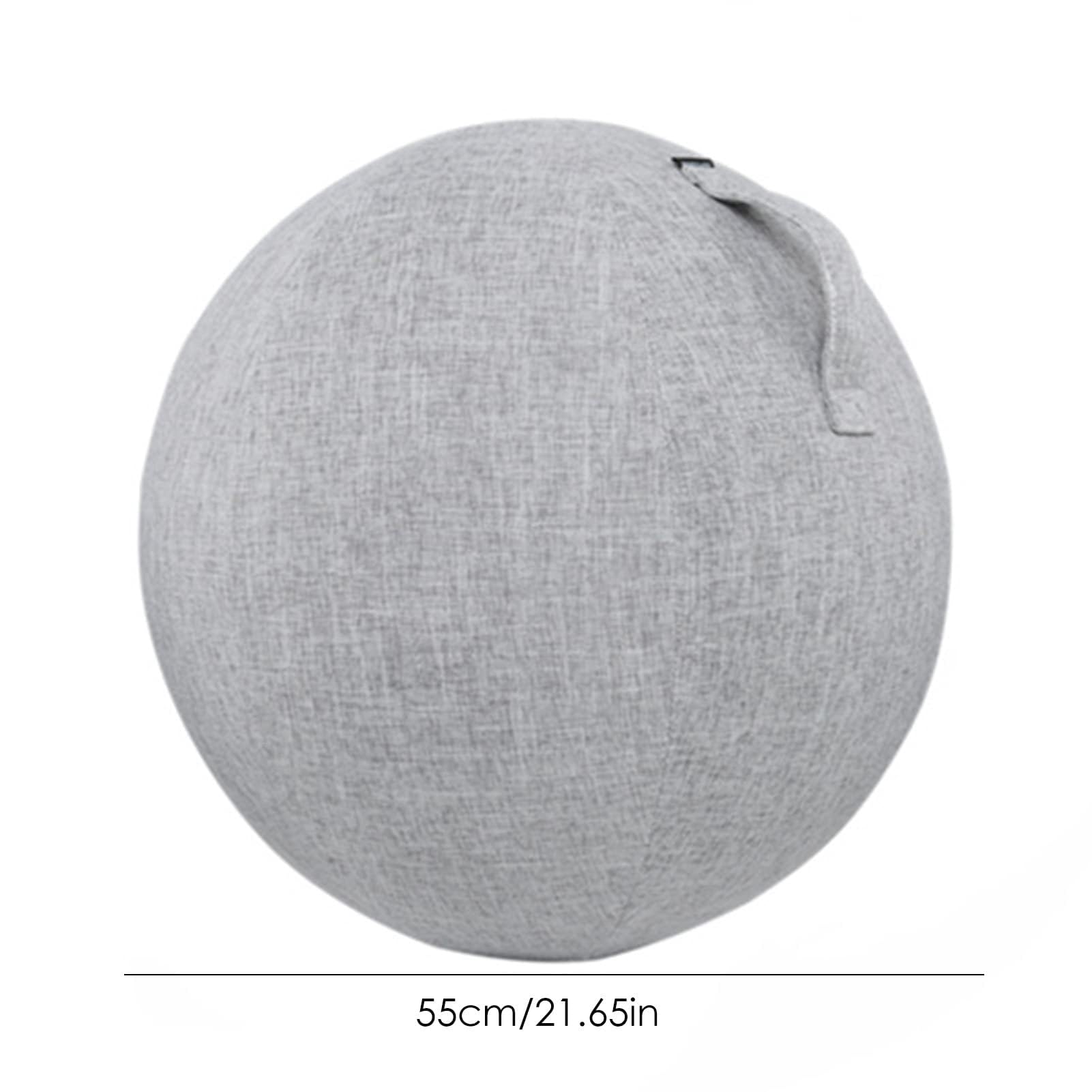 Copertura per Palla Yoga | Coperture Protettive per Palla da Yoga con Maniglia, Pelle Protettiva per Palla da Allenamento per L'equilibrio da 55 Cm