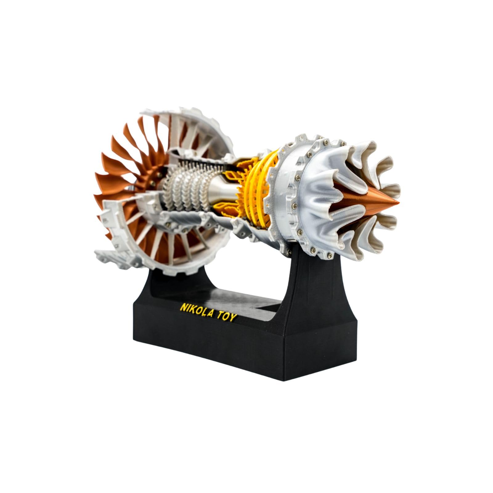 NIKOLATOY TR900 Turbofan Jet Engine Model-3D Printer Aircraft