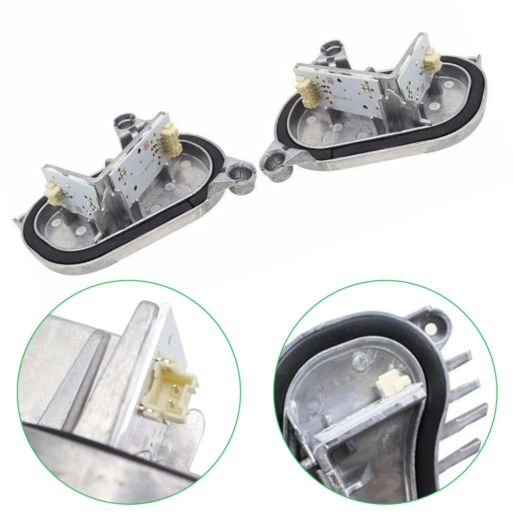 Riloer Módulo LED adaptable Angel Eyes DRL luces de señal de giro, compatible con BMW F80 M3 F82 F83 M4 LCI 2018-2020 63117493229, color blanco