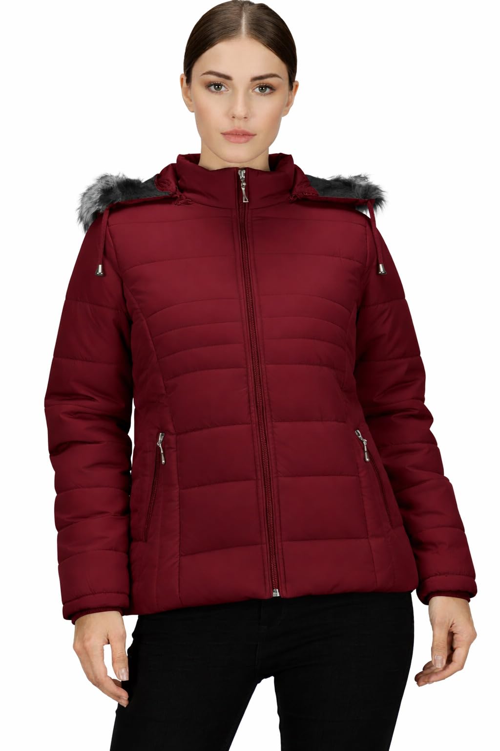 oriex the original fashion OX-Women Zip Closer Pocket Fashionable And Stylish Winter Jacket-A93-picture-41