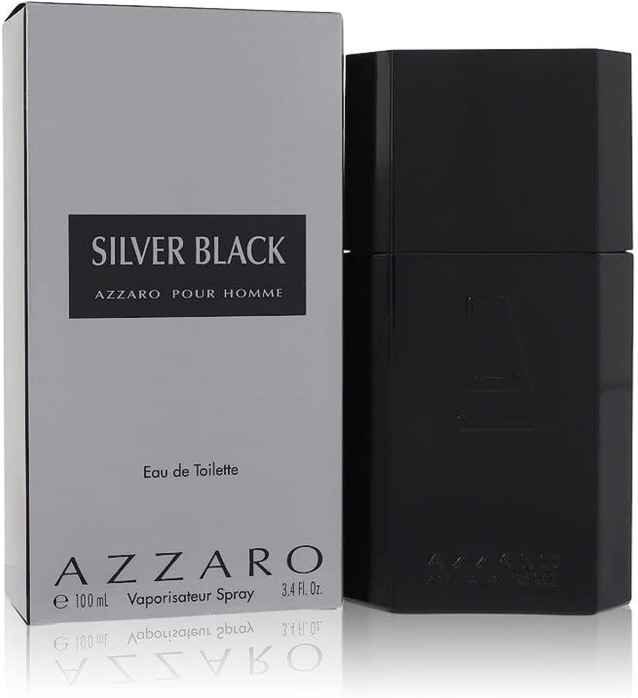 Azzaro Silver Black by Loris Azzaro for men 3.4 oz Eau De Toilette EDT spray