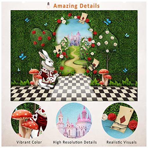 Alice in Wonderland Backdrop - Image 3
