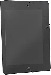 Pasta Polipropileno Economico Lombo 55Mm, Dac, Pasta Polipropileno Economico Lombo 55Mm 505Pp-Fm, Fumê, 505Pp-Fm