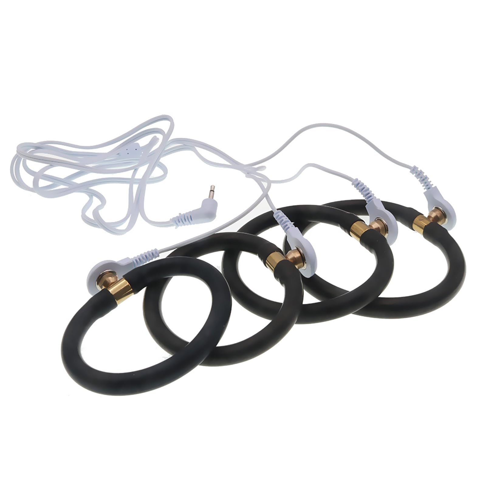 Electrostimulation Sexuelle Kit Plug Anal Anneaux Péniens Dilatateurs Urétraux Pour Hommes Jouets Sexuels En Acier Inoxydable Pour Hommes (A)