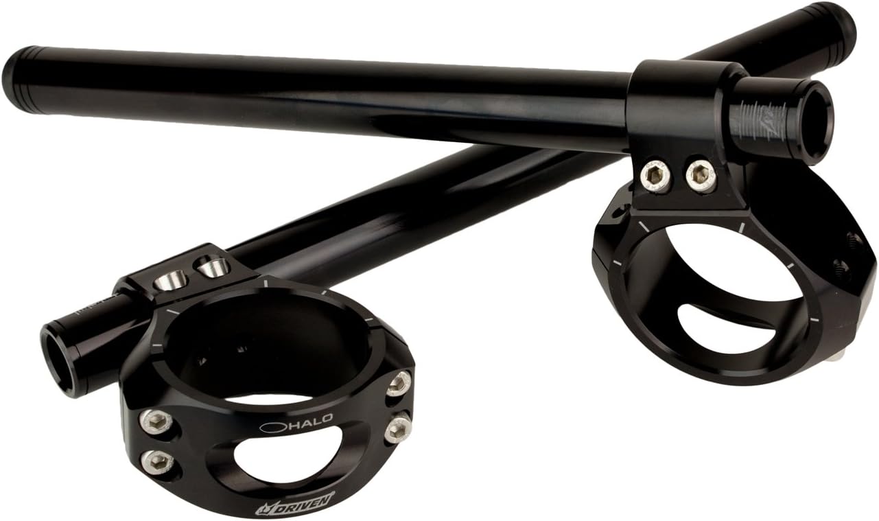 53 mm Driven Racing Halo Handlebar Clip-Ons