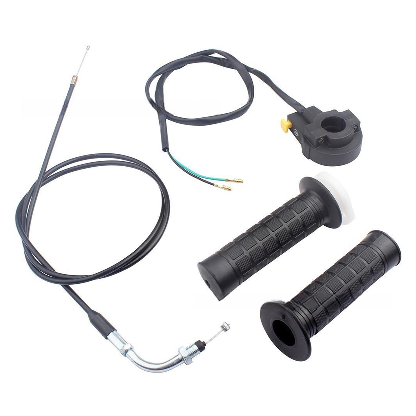 Manopole per acceleratore da 22 mm e cavo accessori moto per motore a 2 tempi 80 60 50cc Bike Accelerator Grip Tool Free installazione della presa del motociclo