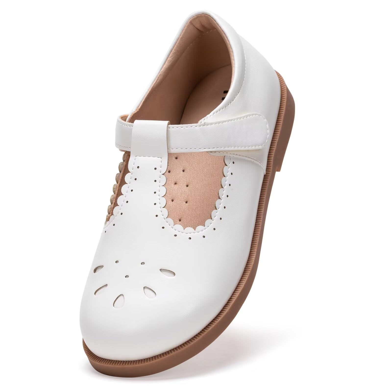 Frank Mully Ballerines plates confortables pour filles, chaussures plates pour filles, chaussures cadeaux d'anniversaire
