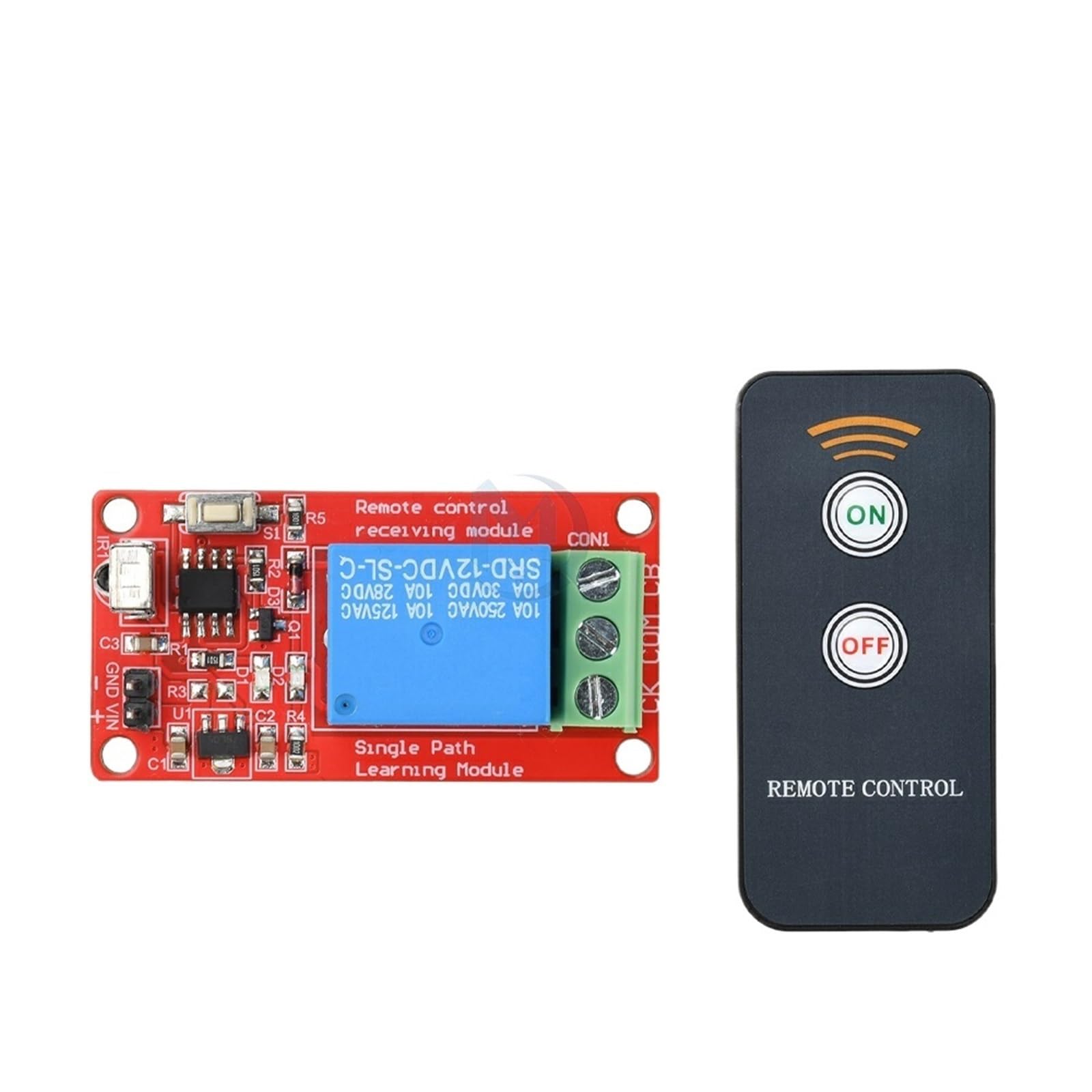 Module de contrôle IR DC 12V à commande infrarouge auto-verrouillable pour bricolage électronique - 6