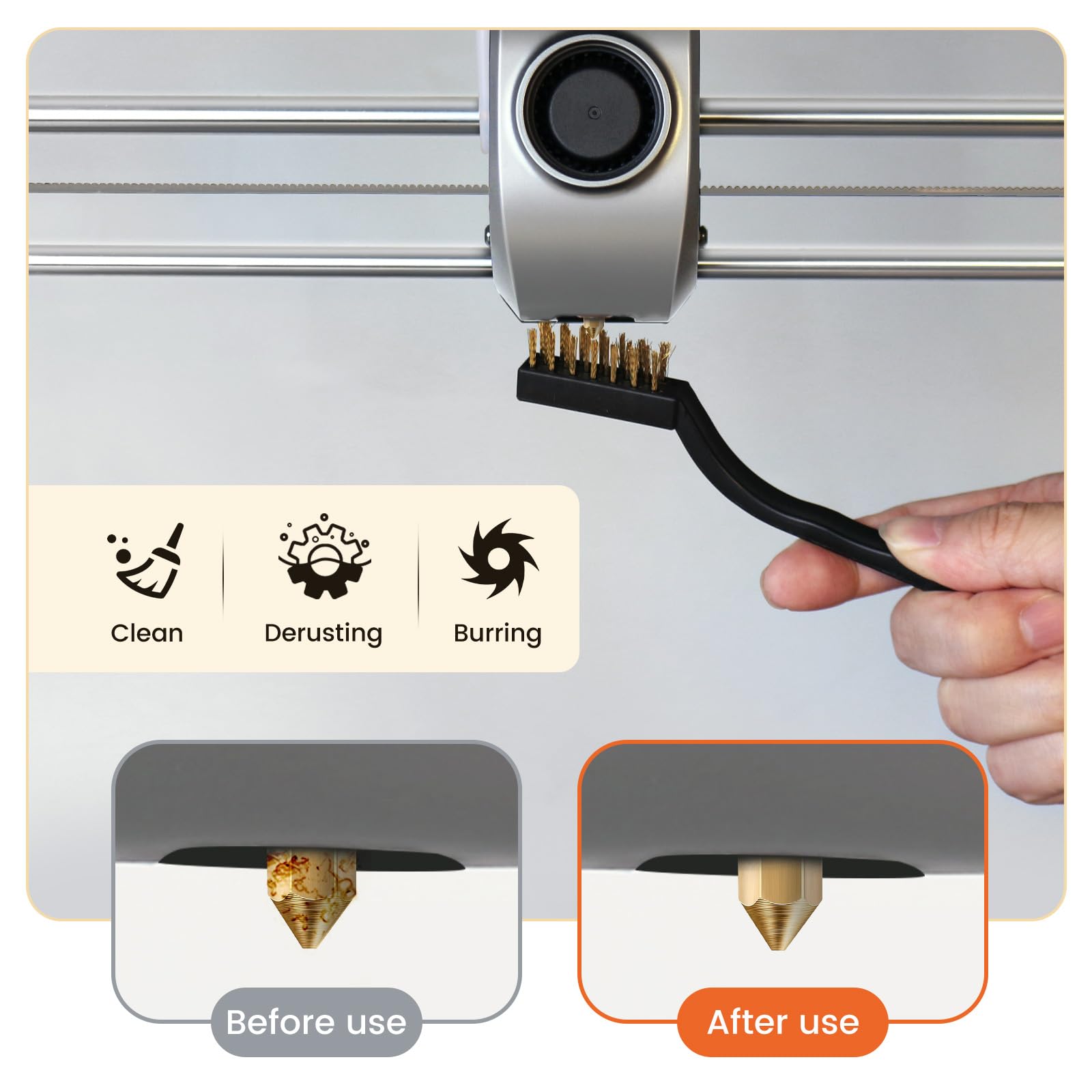 3D Printer Nozzle Cleaning Kit - YOOPAI -6