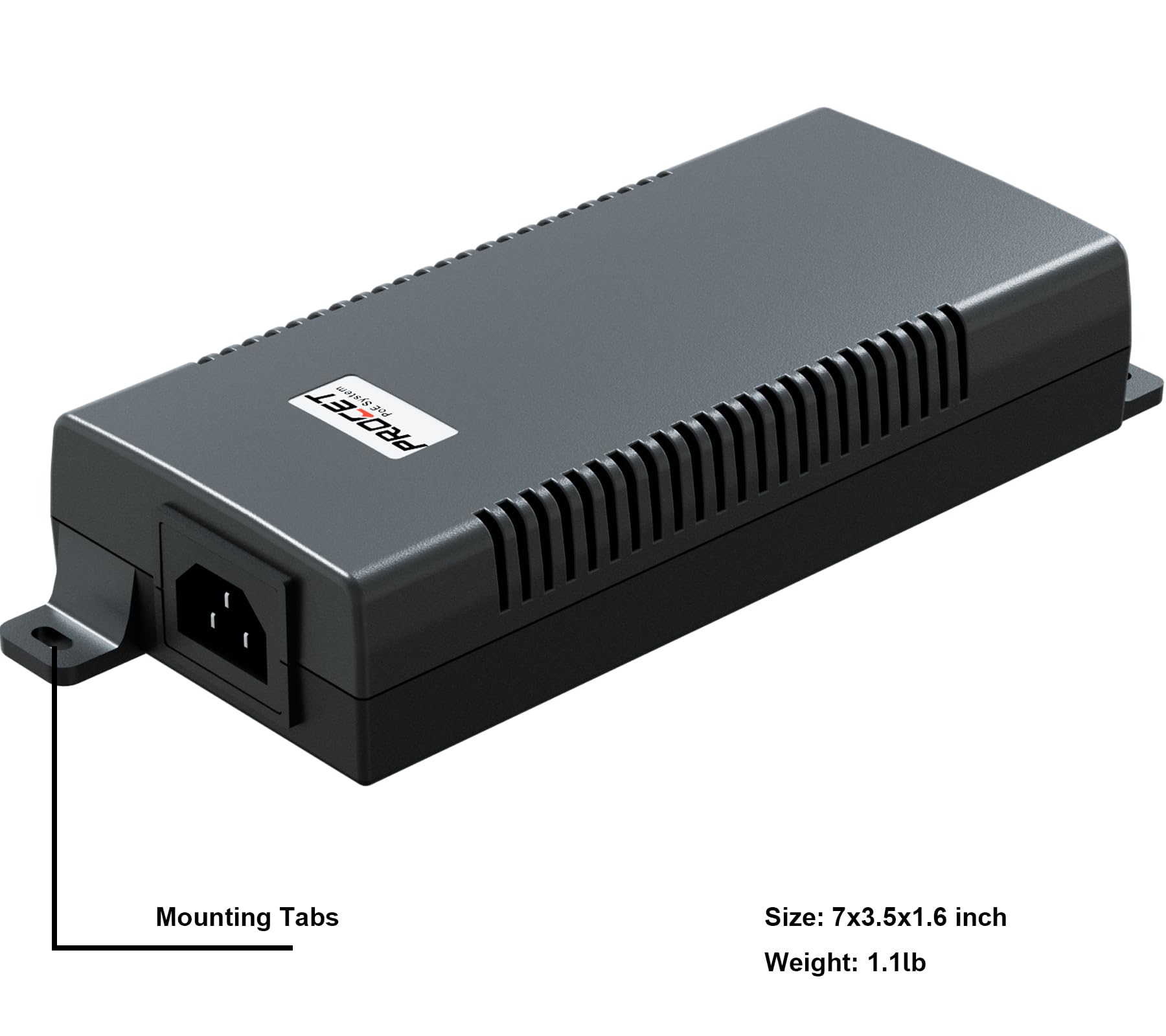 Amazon.co.jp: PROCET ギガビット PoE インジェクター 60W SFP
