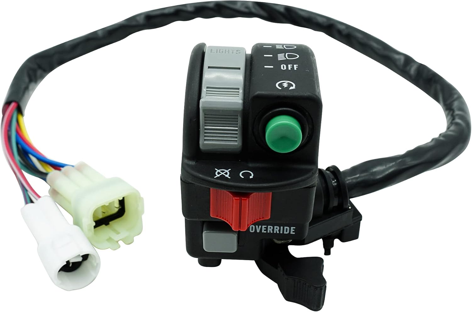 M MATI Left Handlebar Start Stop Headlight Override Switch for Yamaha Big Bear 400 YFM400 Grizzly 350 YFM350 400 YFM400 450 YFM450 660 YFM660 Kodiak 450 YFM450 5KM-83972-00-00 M MATI Left Handlebar Start Stop Headlight Override Switch for Yamaha Big Bear 400 YFM400 Grizzly 350 YFM350 400 YFM400 450 YFM450 660 YFM660 Kodiak 450 YFM450 5KM-83972-00-00