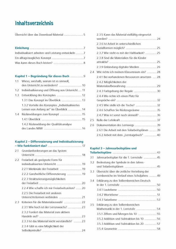 Individuelles Lernen mit System, aktualisierte, überarbeitete Neuauflage: Ein praxiserprobtes Jahreskonzept für alle Grundschulklassen, mit umfangreichem digitalen Zusatzmaterial und Erklärvideos